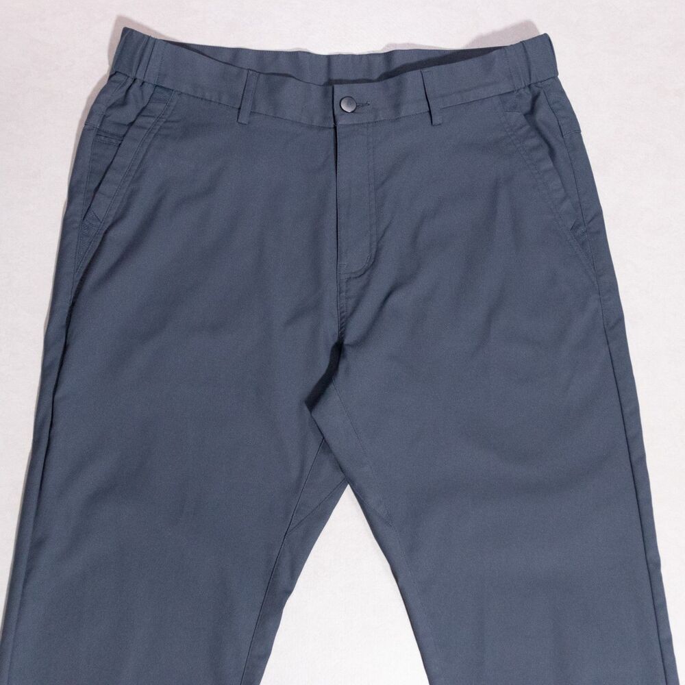 Jack Archer Jetsetter Slim Fit Performance Stretch Deep Blue Pants Men's 33x33 - Picture 2 of 5